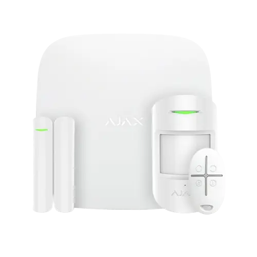 Kit alarme appartement pré-configuré Ajax BLANC